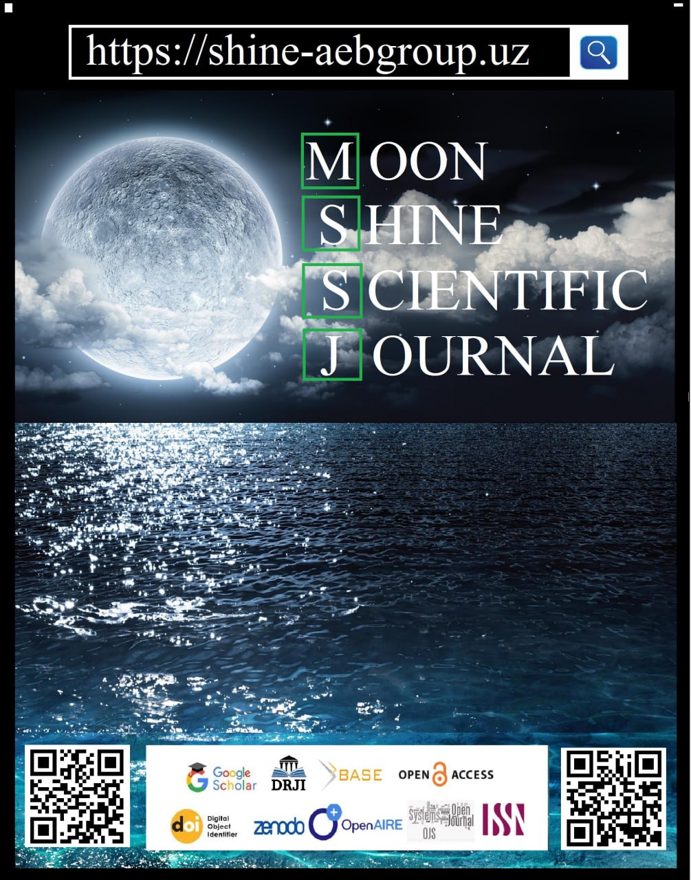 					View Vol. 1 No. 6 (2026): Moon Shine Scientific Journal (MSSJ) 6-son 1(6)
				